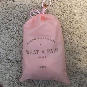 Odeme silicone wine glasses.